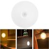 USB Aufladbares LED Nachtlicht Lampe mit Bewegungssensor und Magnet für Zuhause Zimmer Innen Weiß