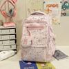 Schoolbag women's new Japanese ins high value fresh and sweet star backpack junior high school students lightweight backpack