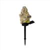 Garden Stake Light - Wood Carving Resin Turtle for and Yard Decoration