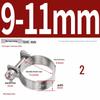 Vidalı Sıkıştırmalı 304 Paslanmaz Çelik Mini Hortum Kelepçesi