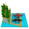 Sankei Studio Ghibli mini Porco Rosso Adriano and Seaplane Non-Scale Papercraft MP07-21