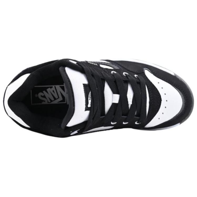 Vans Rowley XLT Comfortable Versatile Durable Low-Top Lifestyle Casual Shoes Unisex Sneaker Black White VN000MYEBZW