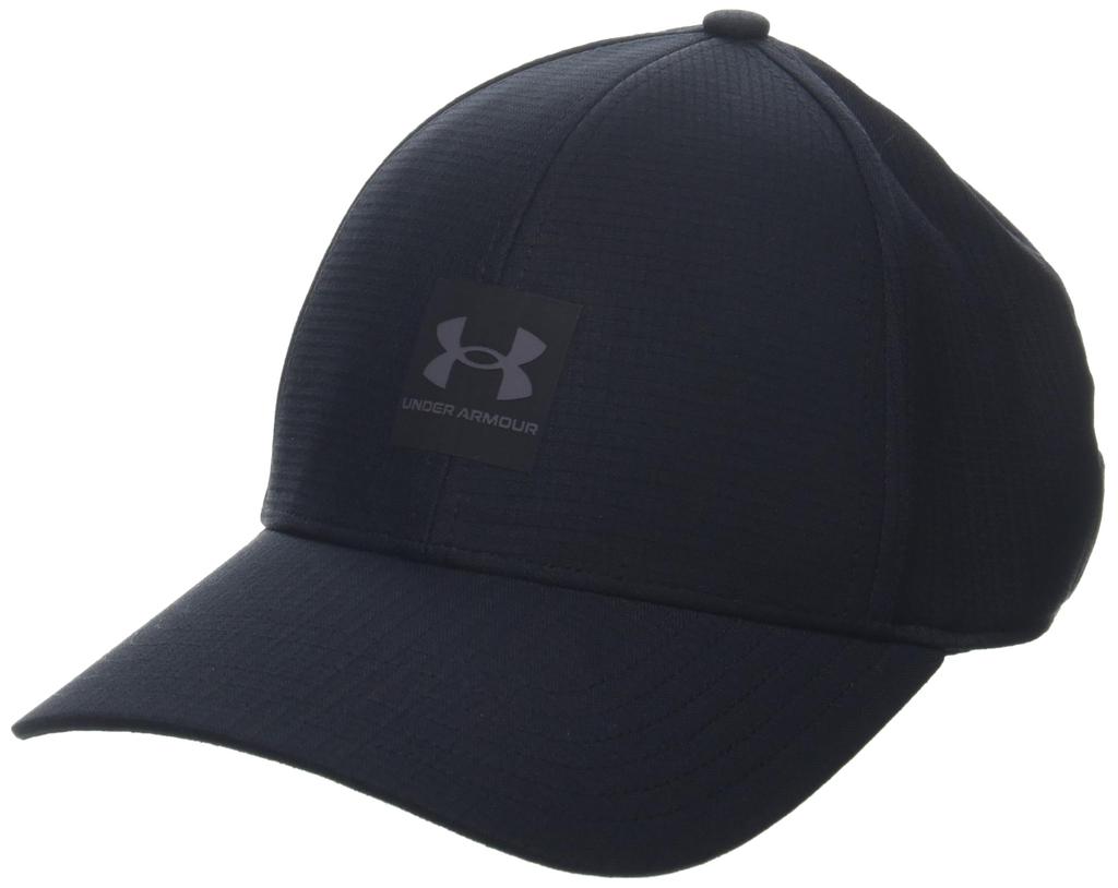UA ARMOURVENT STRAIGHT CAP Black Castlerock LGXL [Under Armor] ISO-CHILL / /