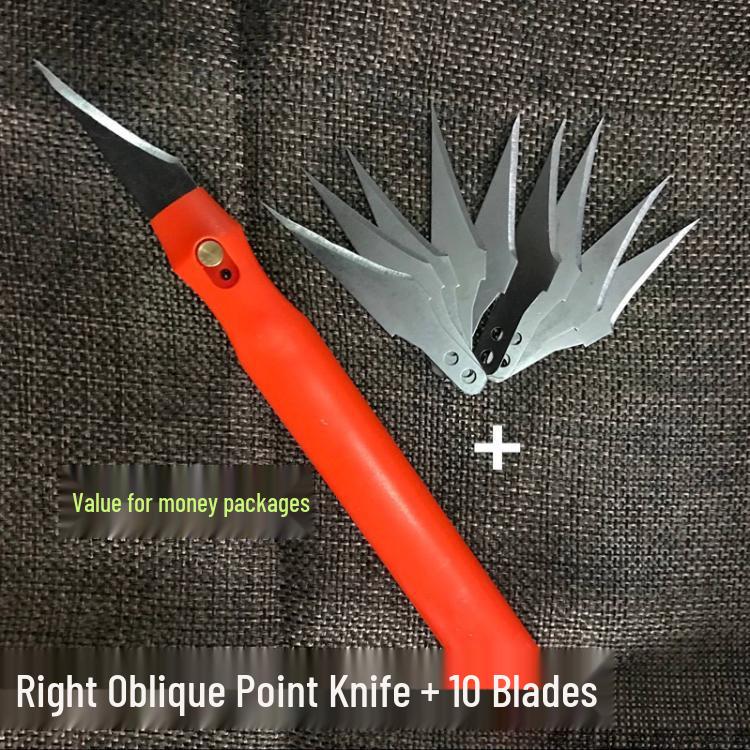 Plastic Deburring and Trimming Knife for Flash Removal and Scraping Tasks
