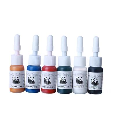 Tattoo Color Ink Multi-color Tattoo Pigment Tattoo Ink Set Cross-border Wholesale Ink 6 Colors