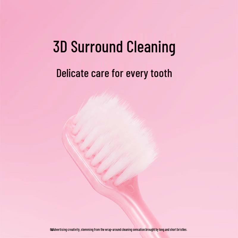 EBISU Feather Soft Wide Head Toothbrush Family Pack