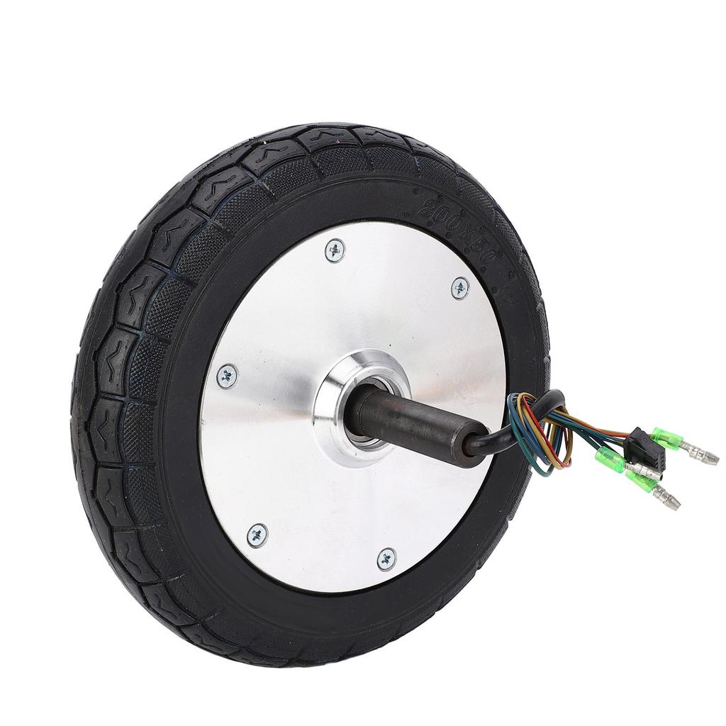 8 Inch 36V 350W Electric Scooter Conversion Kit with Wheel Hub Motor Brushless Controller Thumb Throttle Speed Control