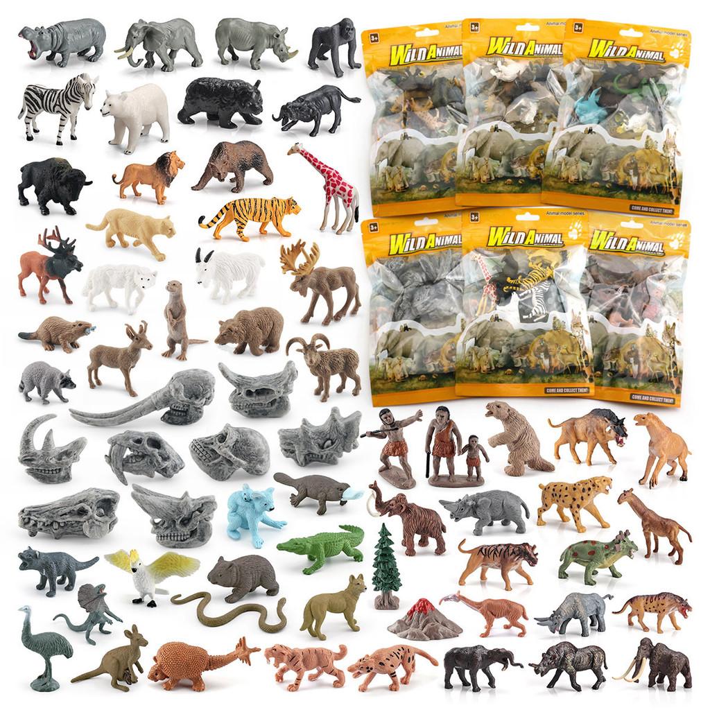 Prehistoric Mammal Skull Model With Pvc Material For Educational Museum Display And Collectors