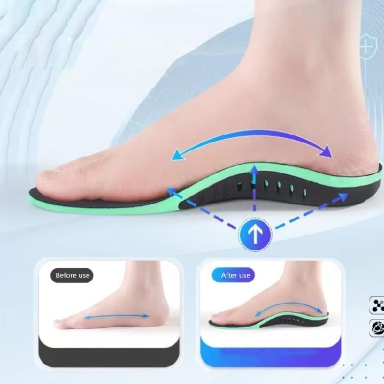 2pack Ergonomic Insoles Unisex Orthopedics Shoe Pad  Arches Support Insoles for Long Hour of Standing