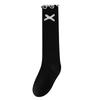 Girls Knee High Socks with Lace Trim and for School and Everyday Wear