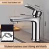 TLXT Stainless Steel Wall-Mounted Basin Faucet