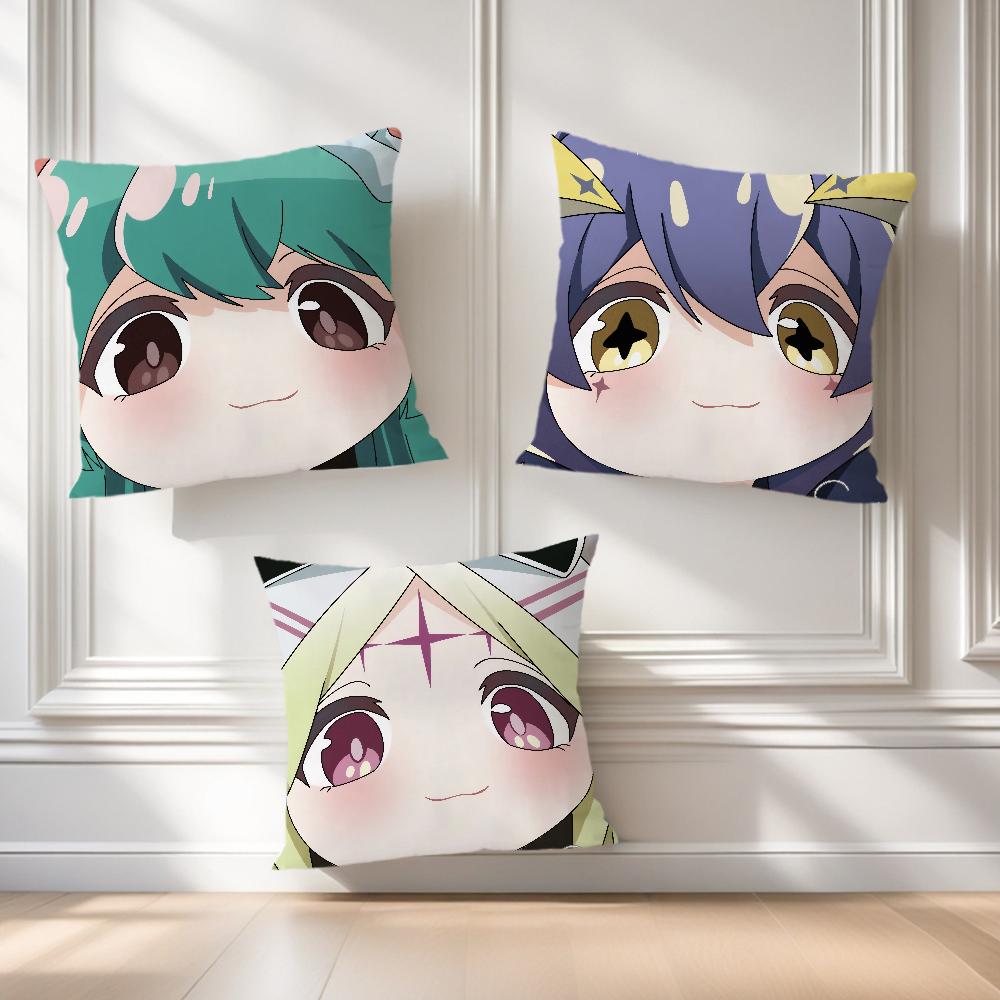 soft Comfortable Chibi Pillow Utena Case Girls for Sofa Living Room anime m-Magical Home over Hiiragi office g-Gushing Decor Pro