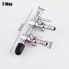 Aquarium Air Splitter Valve Stainless Steel Fish Tank Air Flow Control Switch Valve 1~5 Ways Distributor Oxygen Pump Accessories