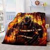 Firefighter Braving Flames Blanket Flannel Blanket Throw Blanket Sofa Cover Blanket Soft Premium Blanket Picnic Blanket Tv Blanket Gifts