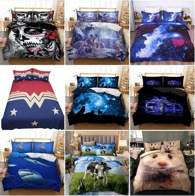 Duvet Cover Bedding Set Quilt Cover Pillow Cases Single Double King All Sizes