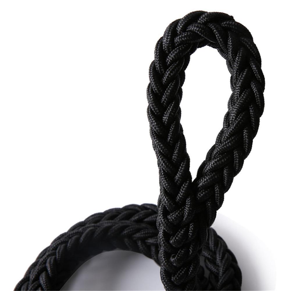 thick braided dog leash
