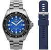 Uhr Zegarek Ruhla NVA Kommando Minentaucher Automatic Set Blau