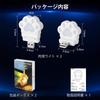 MAZERO of Mini USB Car Cute Cat Paw Shaped RGB Small Illumination Lights [Set 2] Lights, LED,