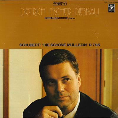 Disque Vinyle DIETRICH FISCHERDIESKAU GERALD MO Schubert Die Schone Mullerin D. 79 EAC70169 ANGEL Japon Classique Occasion