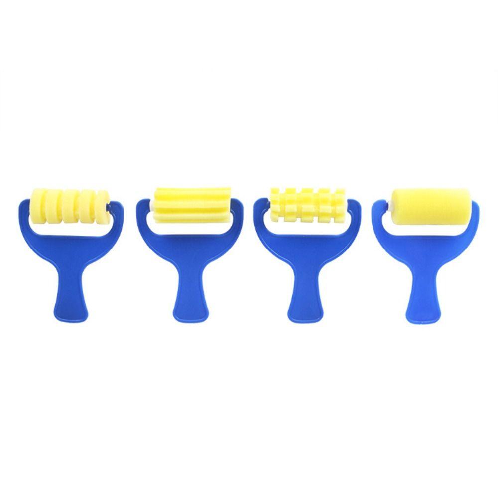 Mushroom Stick DIY Sponge Stamp Brush Sponge Brush Sponge Stamp Brush Kits   Kindergarten