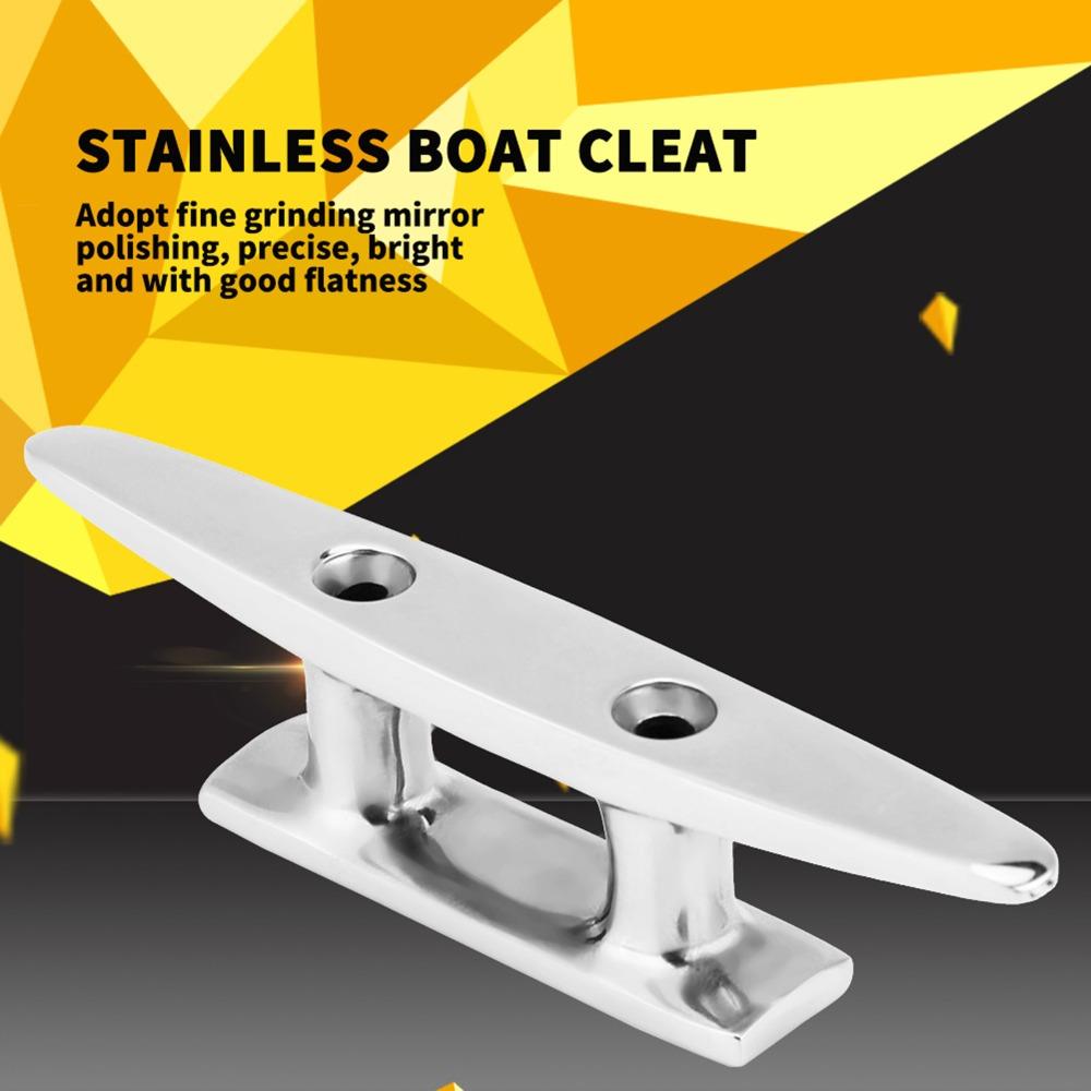 

2pcs Superior Levelness Boat Dock Clamp Precise Dock Cleat Durability Marine Rope Cleat Deck