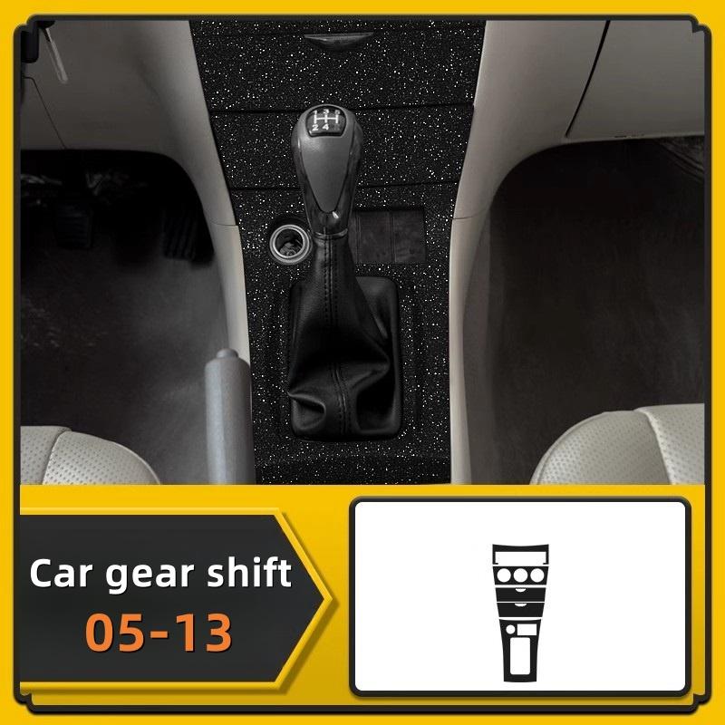 For BYD F3 2005-2013 Starry Sky Film Interior Modification Central Control trument Screen Protective Film Car Accessories 2005-2013 gear shift
