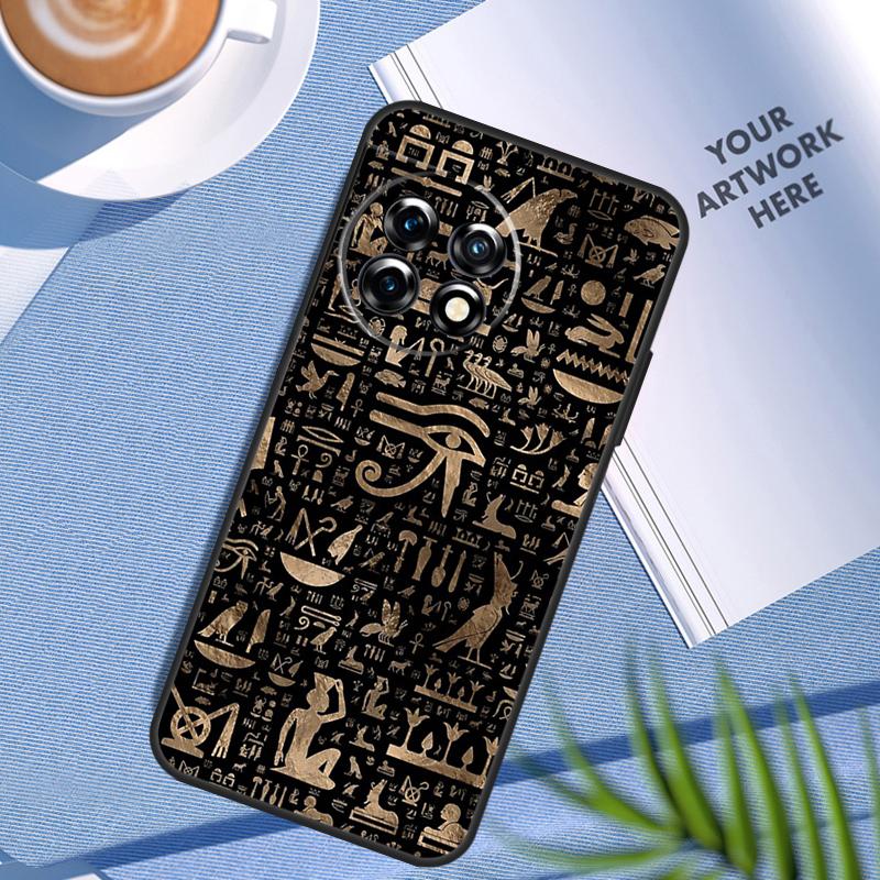 Sacred Eye of Horus Egypt Fresco Case For OnePlus Nord CE 3 Lite 2 2T N10 N20 OnePlus 12R 10T 9RT 10R 8 9 10 Pro 11 12 Cover