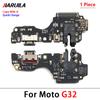 30Pcs,For Motorola Moto E13 G13 G23 G32 G52 G53 G75 5G G72 USB Charging Port Microphone Dock Connector Board Flex Cable Repair