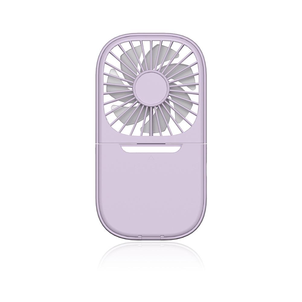 Portable Multifunctional Mini Fan: Three Speeds, Neck-Hanging, Foldable, Rechargeable, Desktop & Handheld Use