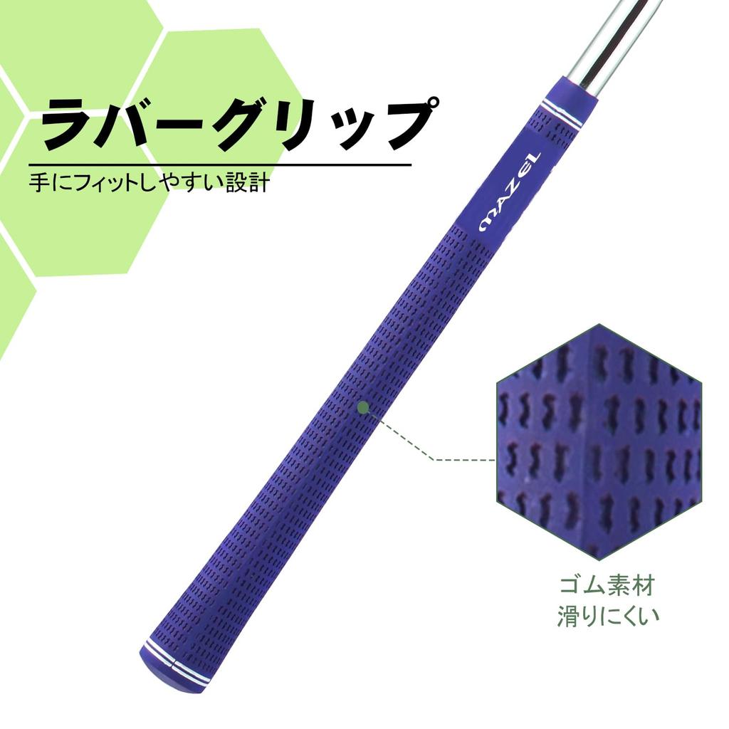 MAZEL Mini Golf Club Swing Practice Equipment Swing Trainer Practice Swing Increase Head Speed Increase Distance Improve Hitting Accuracy Mini Mini