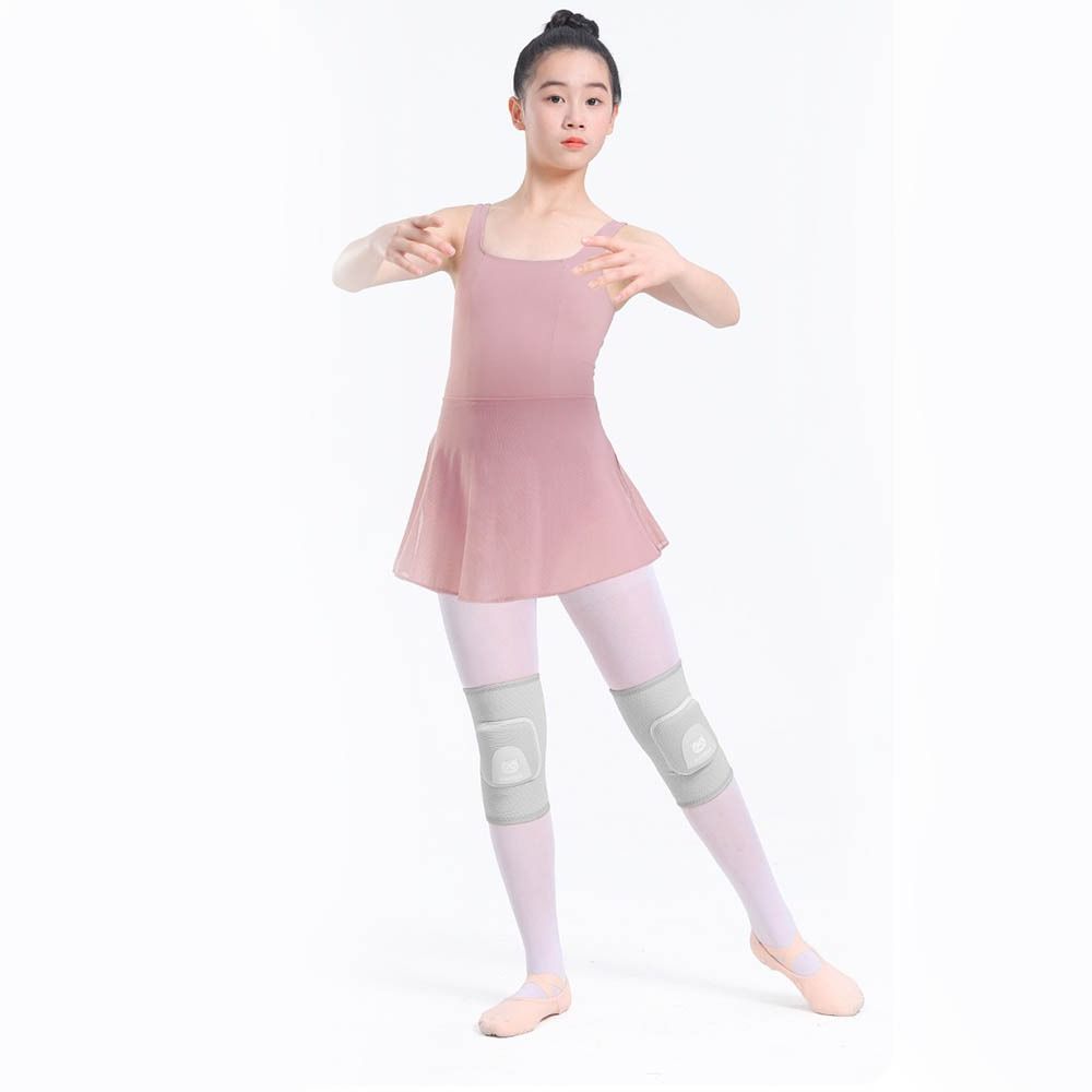 1Pair Breathable Kids Sports Knee Pads Knees Protective Knee Compression Sleeve Outdoor Sports