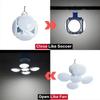 Solar/USB Charging LED Camping Light, Portable And Foldable, Creative Football Shape, With Battery Level Display