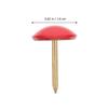 60Pcs Iron Upholstery Tacks Colorful Round Head Decorative Furniture Nails Upholstery Pins Pressing Thumbtacks for Household