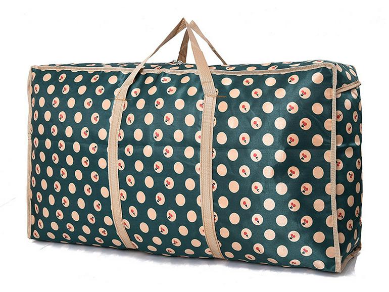 Extra Large Waterproof Storage Bag - Thick Satin Foaming for Quilts & Hand Luggage