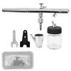 Stainless Steel Airbrush Set Versatile High Accuracy Portable Makeup Brush Pen for Beginners and Experienced Gunners