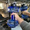 500/1500/2600ml PET Sport Wasserflasche Hantelförmiger Wasserkocher Outdoor Indoor Fitness Radfahren Wasserflasche Getränke Zubehör