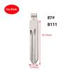 10pcs/lot #87 Blank Metal Uncut Flip KD VVDI Remote Key Blade For Buick LaCrosse Remote Key