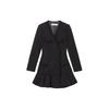 Elegant V-Neck Long Sleeve Dress Women Dresses Black SWF344Y15300