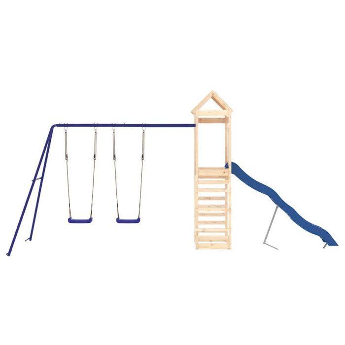 VidaXL Outdoor Playground Solid Pine Wood, Play Set, Wooden Play Set, Playground Set 3156976