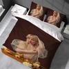 Sängerin Carly Rae Jepsen Bettwäsche-Set Home Style Bettwäsche Weiche Baumwolle Wäsche Bett 3-teiliges Set Studentenwohnheim Geschenk