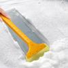 Car Snow Scraper,Ice Scraper Snow Brush With Soft Rubber,Long Handle Ice Scraper,Car Windsheild Snow Shovel Ice Scraper For Car