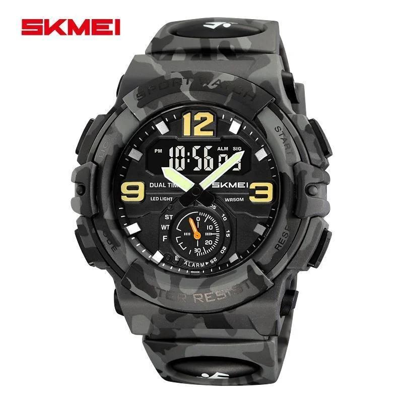 SKMEI 2341 Large Dial Watch Fashion Sport Men Waterproof Quartz Wristwatch Alarm Clock Horloges Mannen Digital Electronic