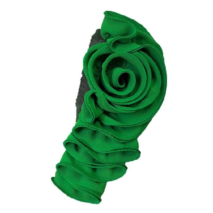 Projekt Rękodzieło Aplikacje Jedwabny Kwiat do Sukienki Etnicznej Naszywane Łatki Kwiatowe