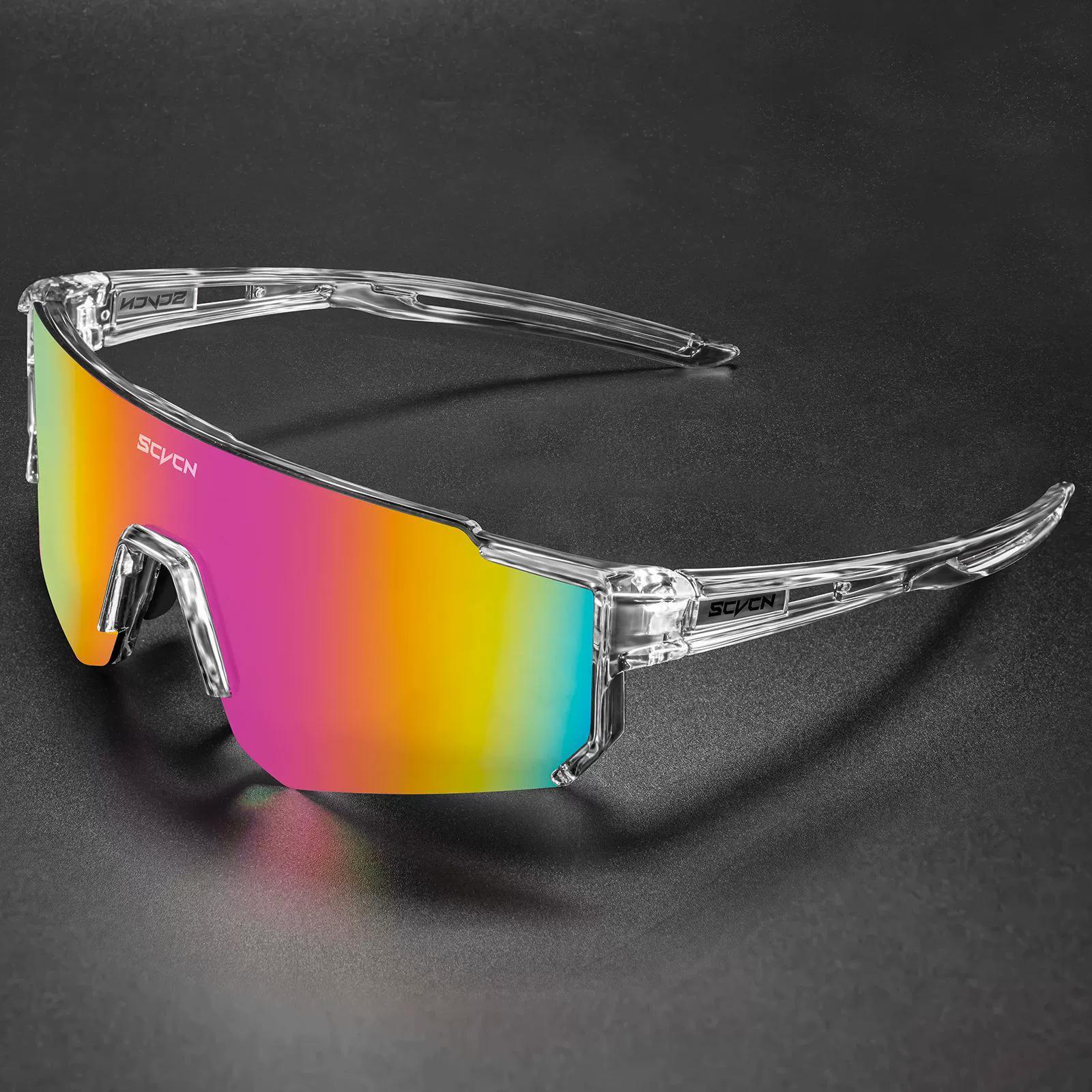 Gafas de sol deportivas para ciclismo, lentes protectoras contra viento y arena para hombre y mujer