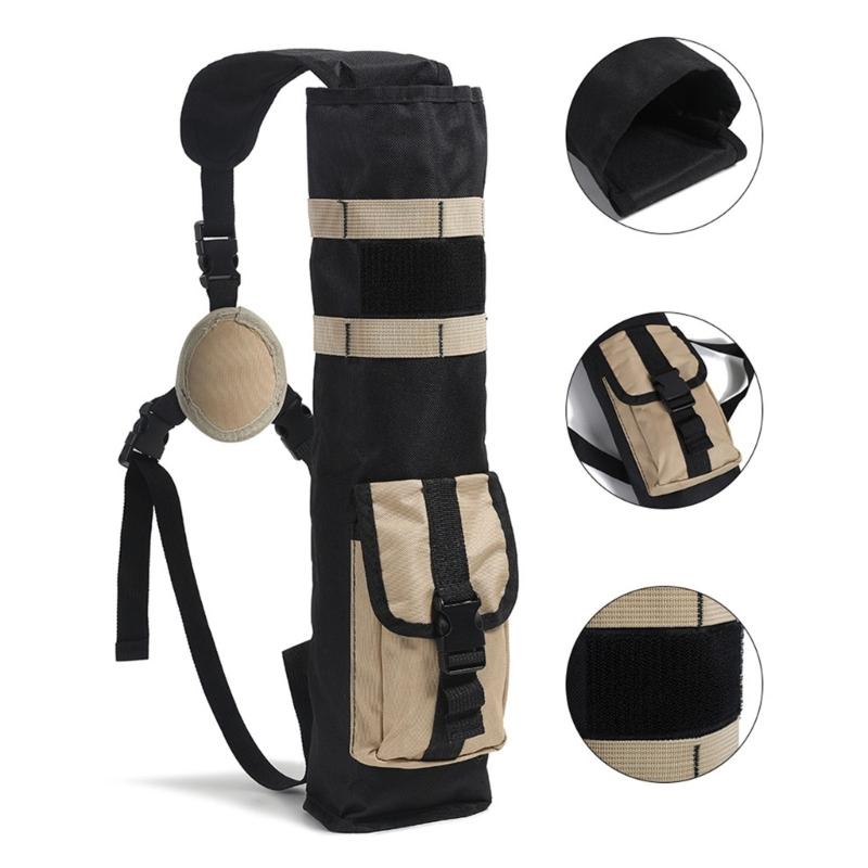 Archeries Arrows Quiver Organiser High Capacity Waterproof Oxfords Fabric With Adjustable Shoulder Strap For Travel
