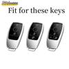 TPU Transparent Car Key Case Cover for Mercedes Benz E C S GLC Class E200 E400 E63 W213 S550 S560 C260 A200 Key Shell Protector