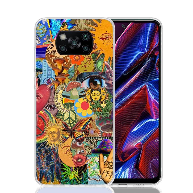 Chakra Insist Yoga Phone Case For Xiaomi Poco F7 Ultra X7 X6 Pro X5 Redmi 15 15C 13 13C 12 12C 10 10A 10C 9 9A 9C 9T Shell Poco