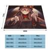 Anime Breathable Super Warm Soft Blanket for Bedding Travel Blanket Flannel