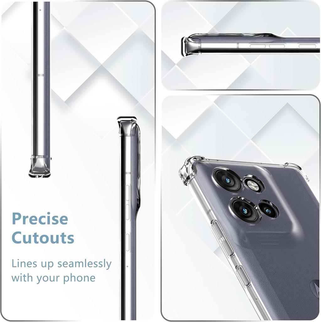 Shockproof Airbag TPU Case for Motorola Edge 60 Fusion Moto Edge 60 Pro Stylus Protective Cover Capa Fundas Coque