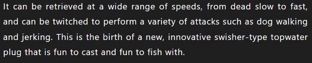 Jackall Chopcut Propeller 82 Mm 24 Grams Floating Lure Pink Bone (5203)